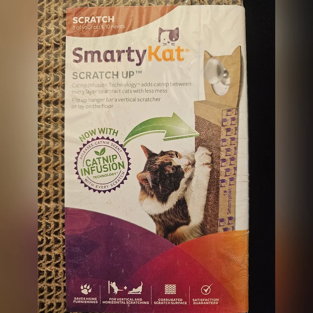 Scratch Up Cat Scratcher - Brown